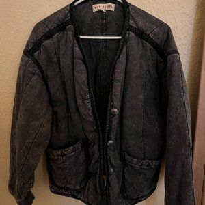 Free People Mixed Signals Jacket M